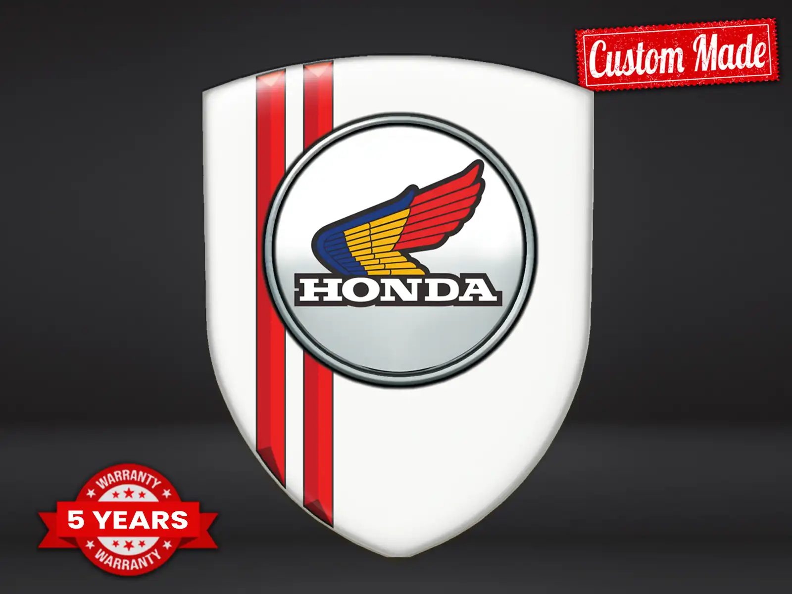 Honda Autoembleme Personalisierbar Limitiert Universal Robust